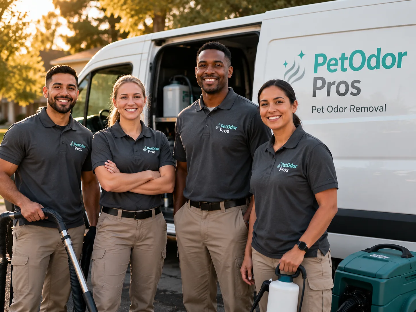 Pet Odor Removal team serving College Station, AR